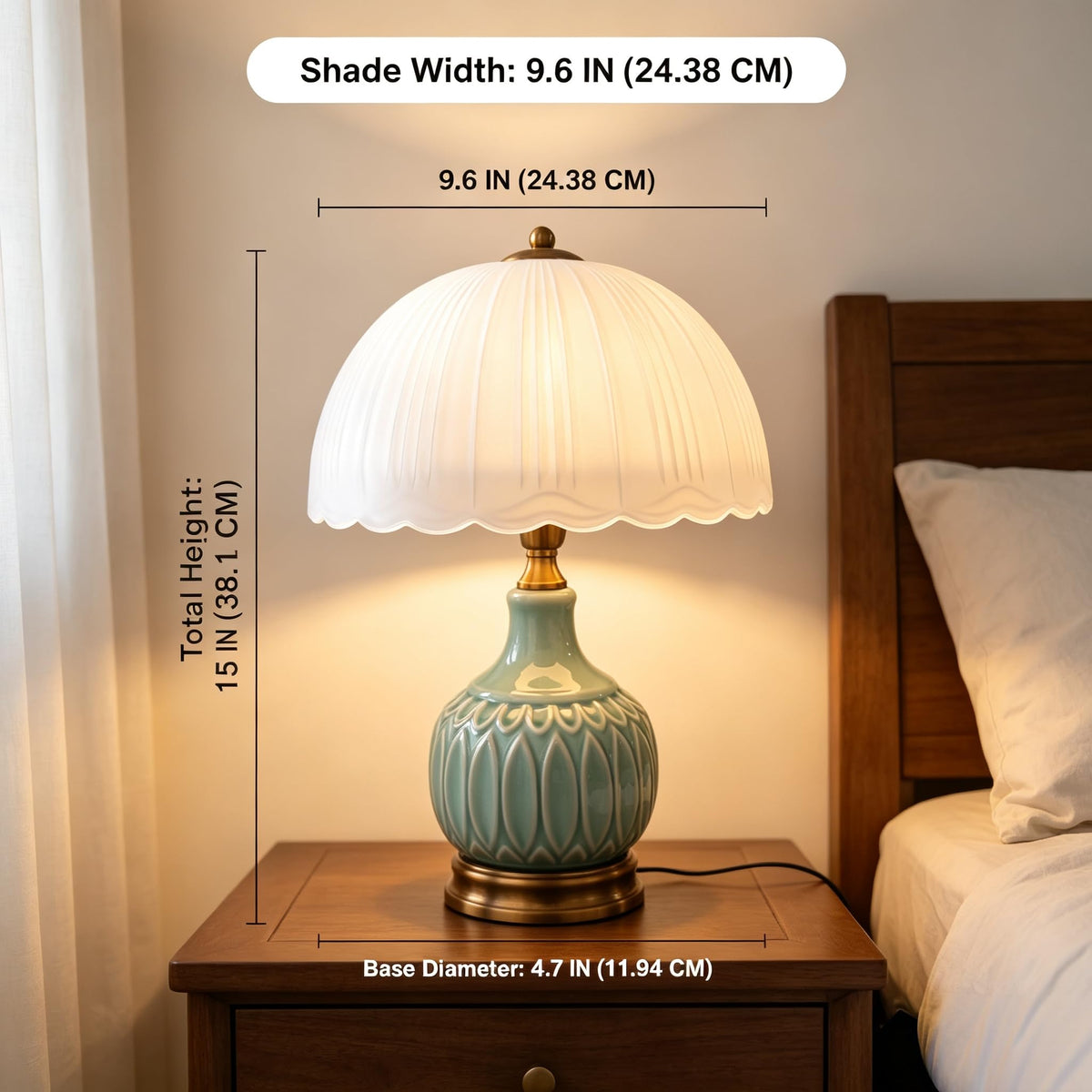 Ceramic Retro Table Lamp M645923