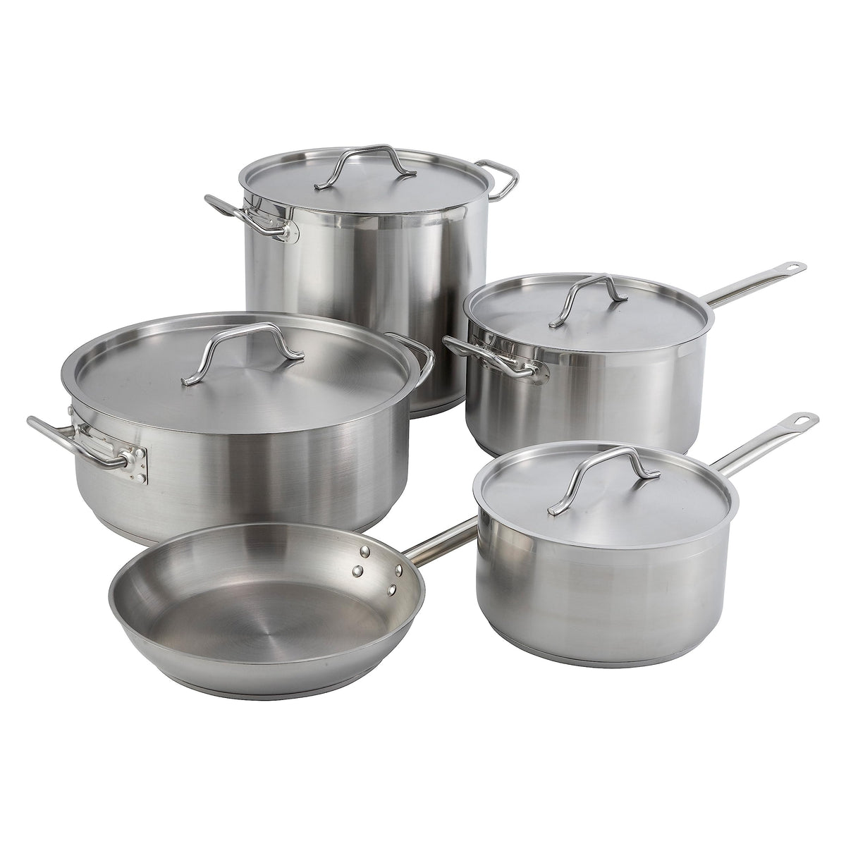 30 qt Stainless Steel Brazier with Lid J5640