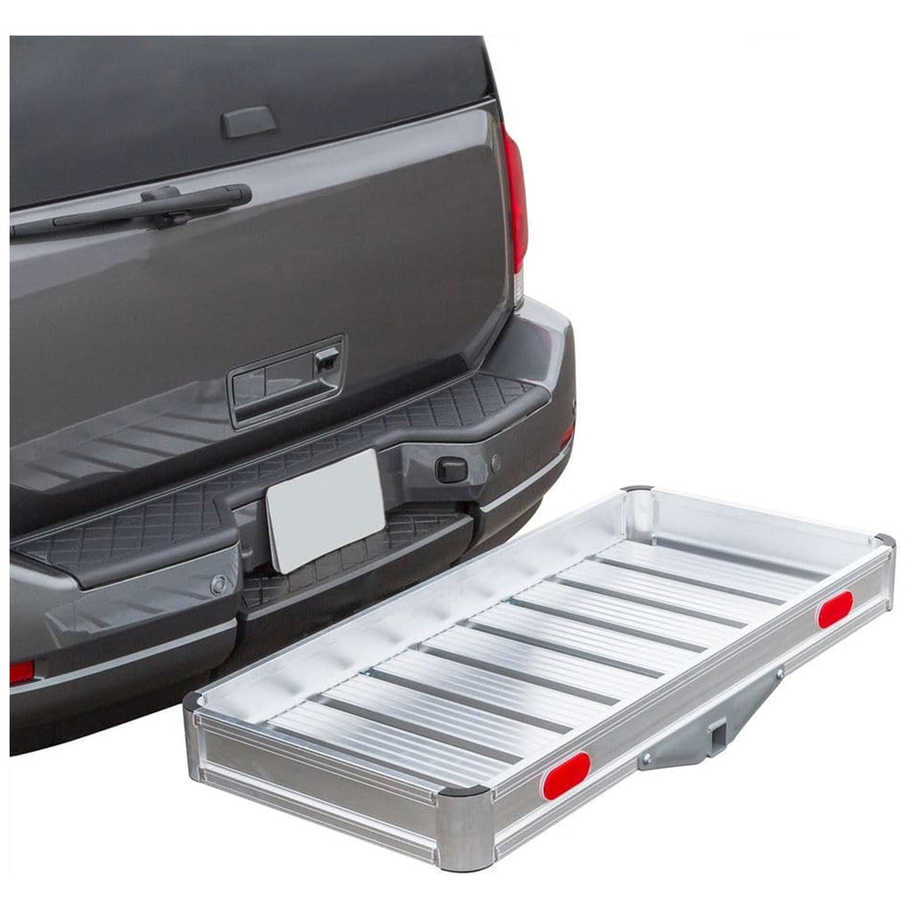Aluminum Hitch Cargo Carrier Tray 550 lb Capacity H98040