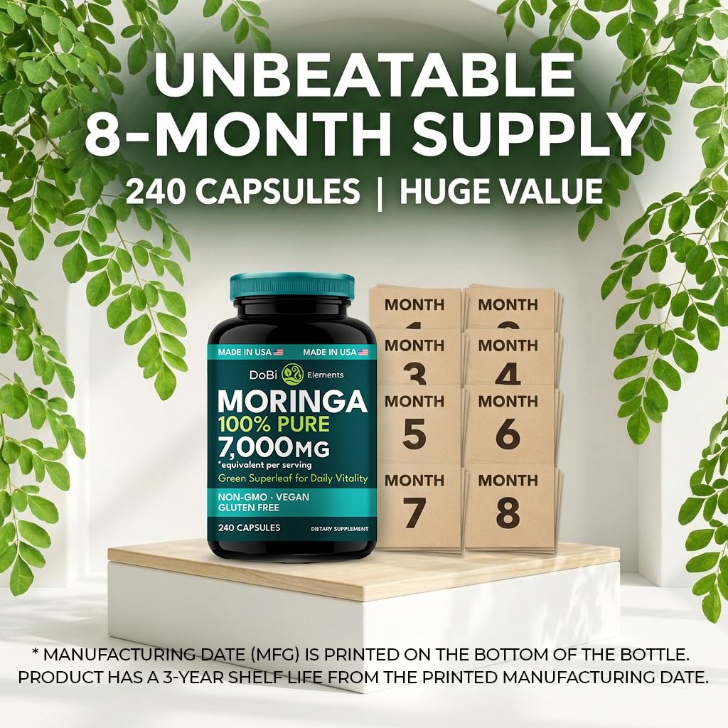 Moringa Capsules 240 Capsules V386