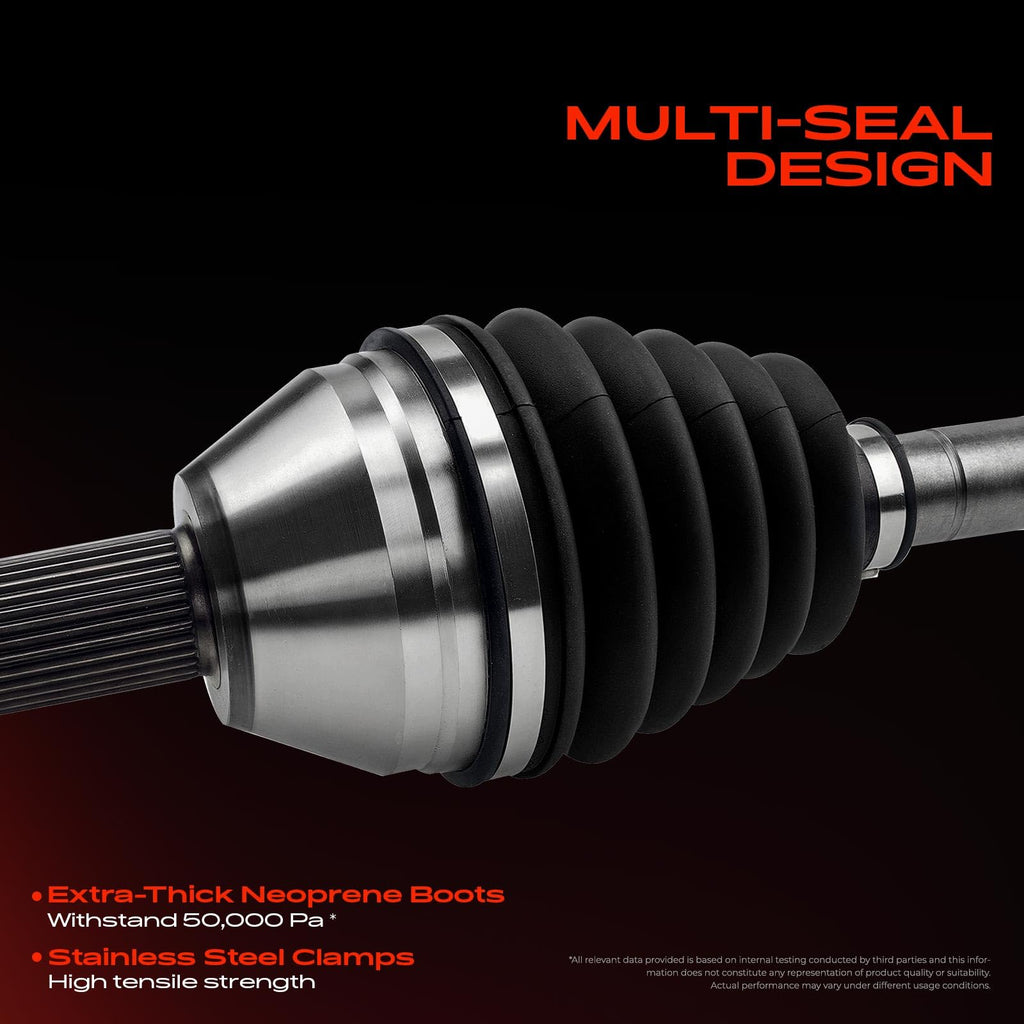 Set of 2 Front CV Axle Shaft Assembly K3902