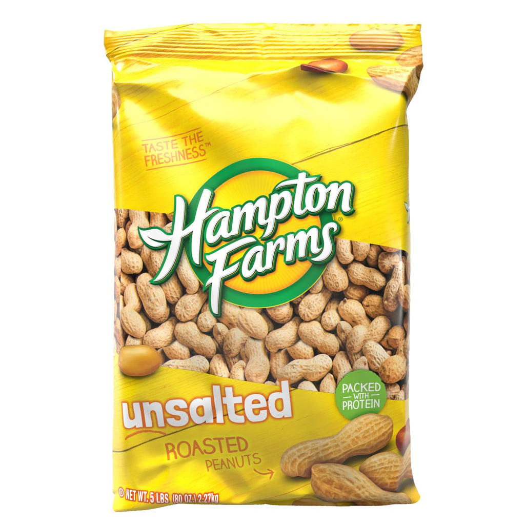 Roasted In-Shell Unsalted Peanuts 5 lb Bag P628892