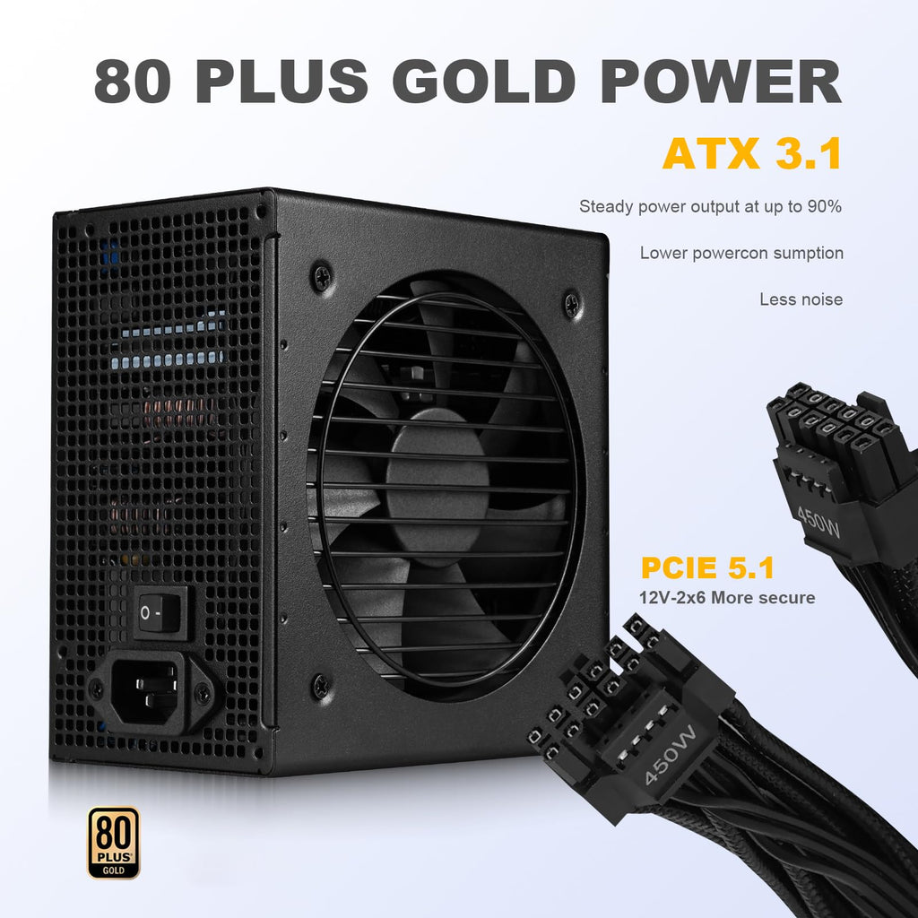 750W Fully Modular ATX 3.1 Power Supply Black K154433