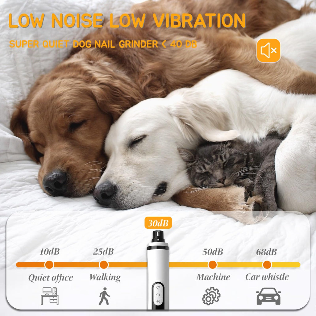 Rechargeable Silent Pet Nail Grinder Z846