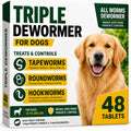 Pyrantel Pamoate and Praziquantel Dog Dewormer Tablet - 48 Tablets J609616