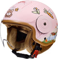 DOT Approved Kids 3/4 Motorcycle Half Helmet U390123