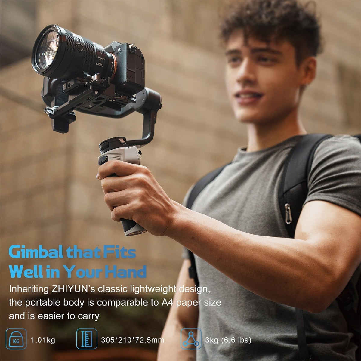 3-Axis Gimbal Stabilizer D790