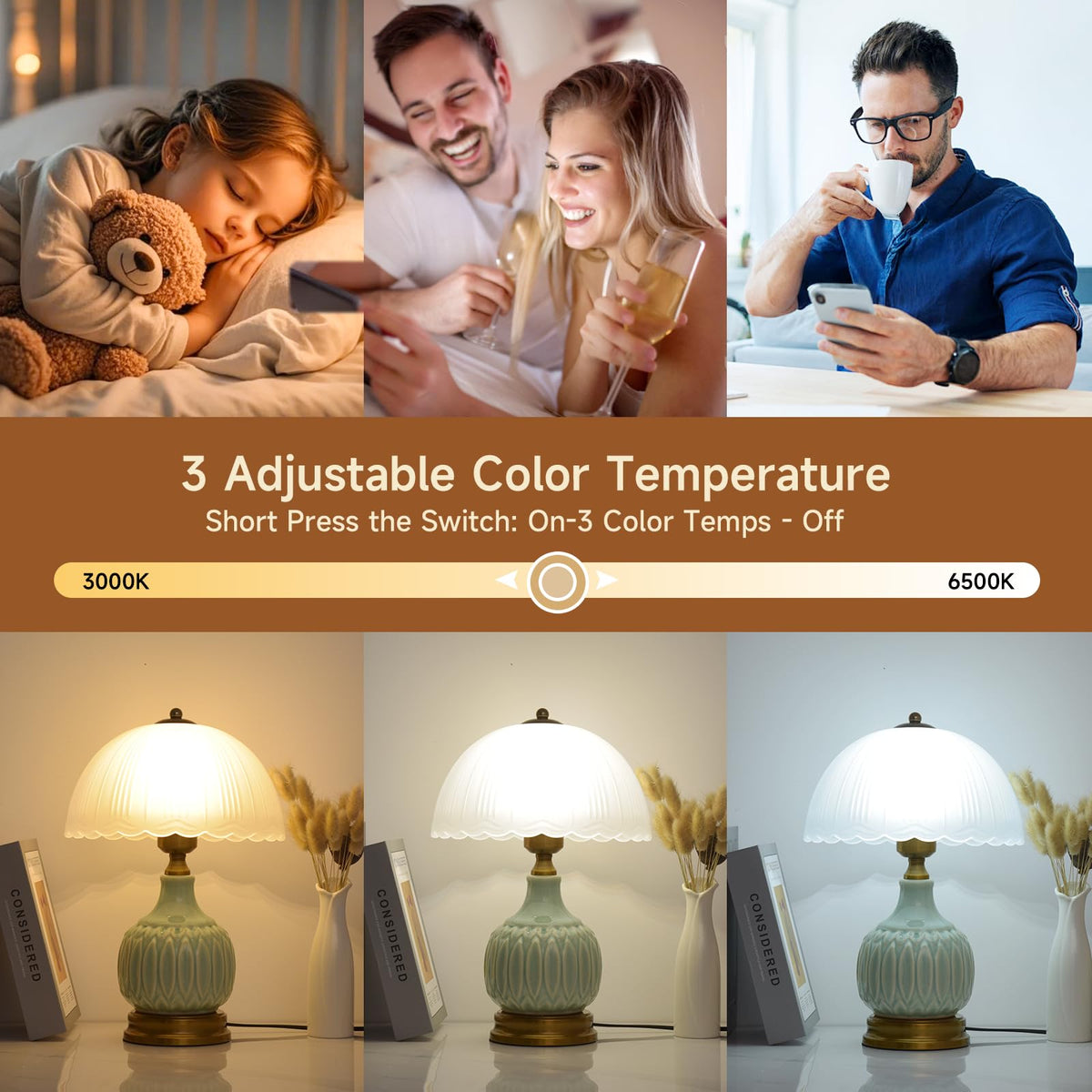 Ceramic Retro Table Lamp M645923