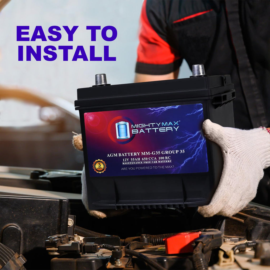 12V 55Ah AGM Replacement Battery A5306