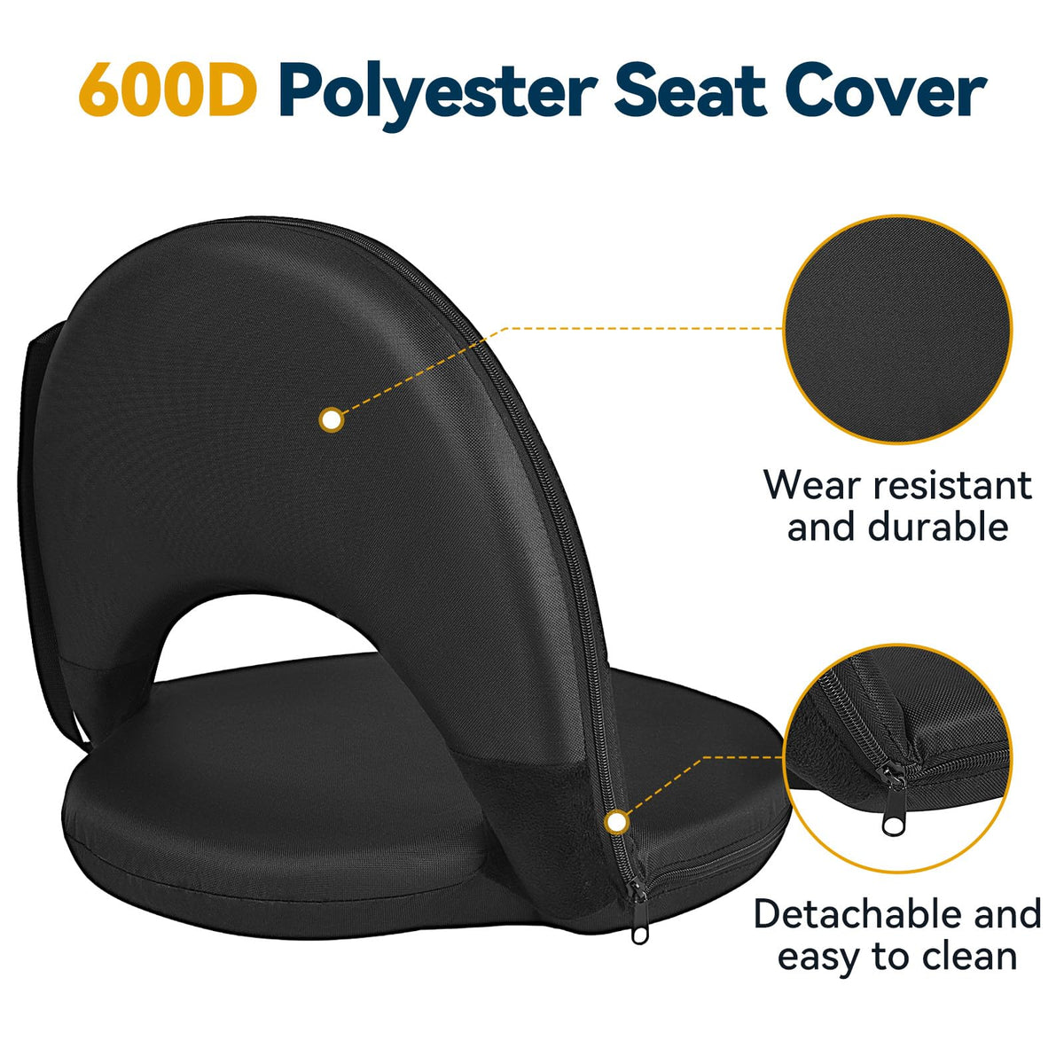 Reclining Stadium Seats with Back Support D946