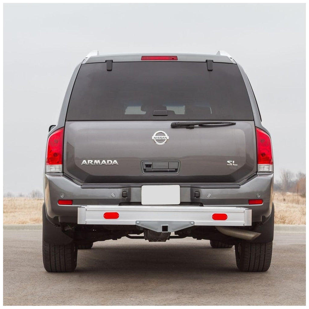 Aluminum Hitch Cargo Carrier Tray 550 lb Capacity H98040