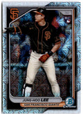 2024 Bowman Chrome Mega Box Mojo Refractor Baseball Trading Card P942624