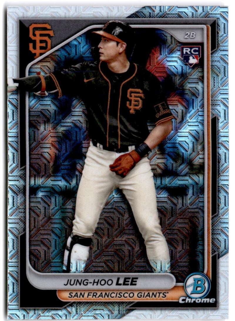 2024 Bowman Chrome Mega Box Mojo Refractor Baseball Trading Card P942624
