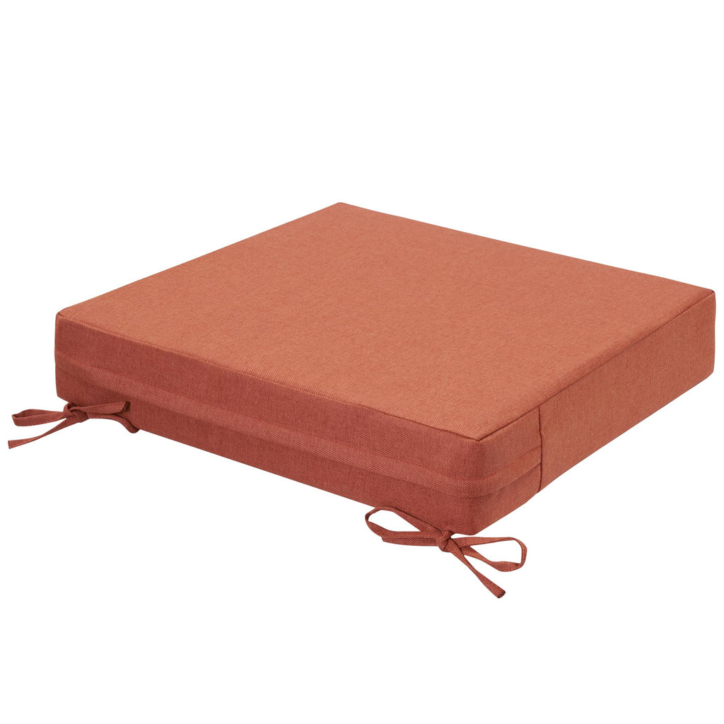 Water Repellent Cushion Cover 2 Pack 24x22x4 Inch G506