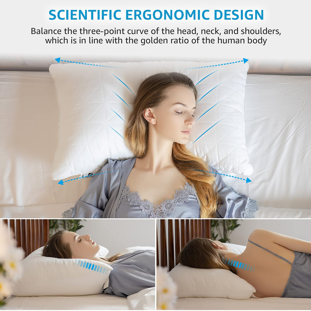 King Size Down Alternative Pillows Set of 2 I9566