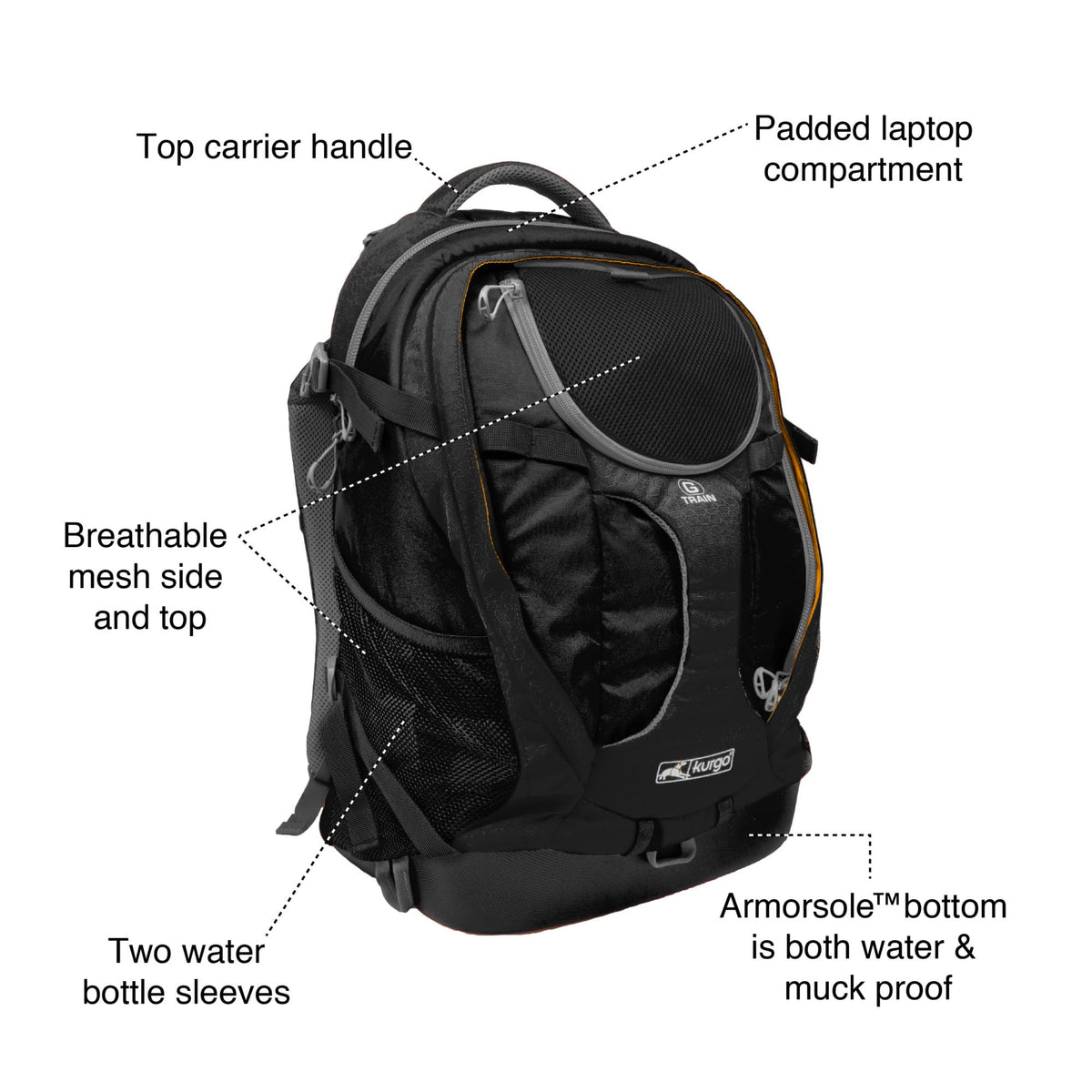 Black Pet Carrier Backpack W53391