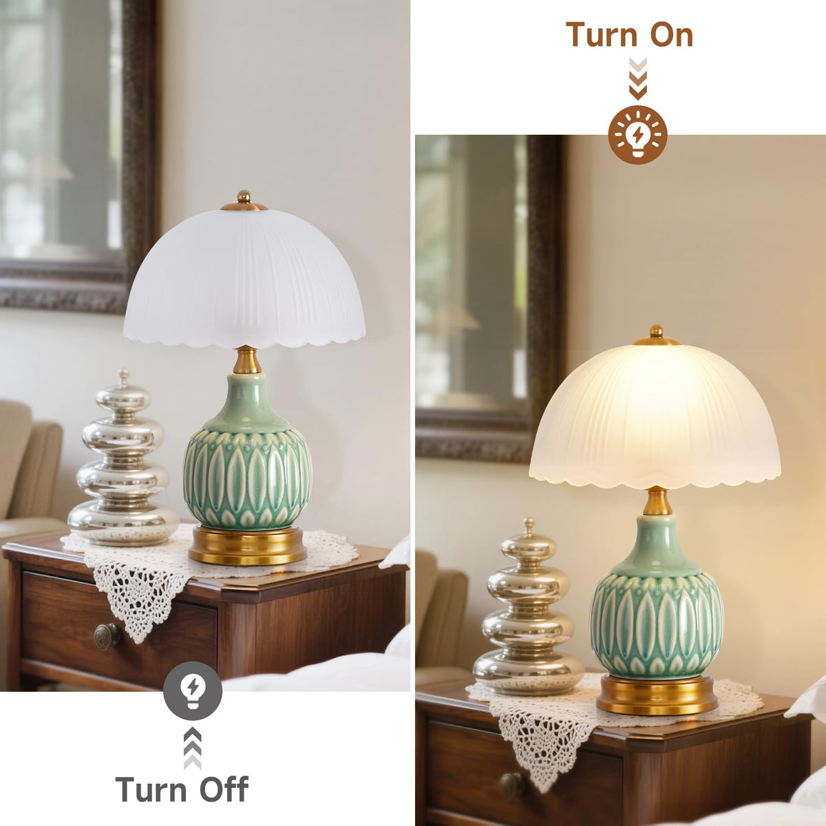 Ceramic Retro Table Lamp M645923