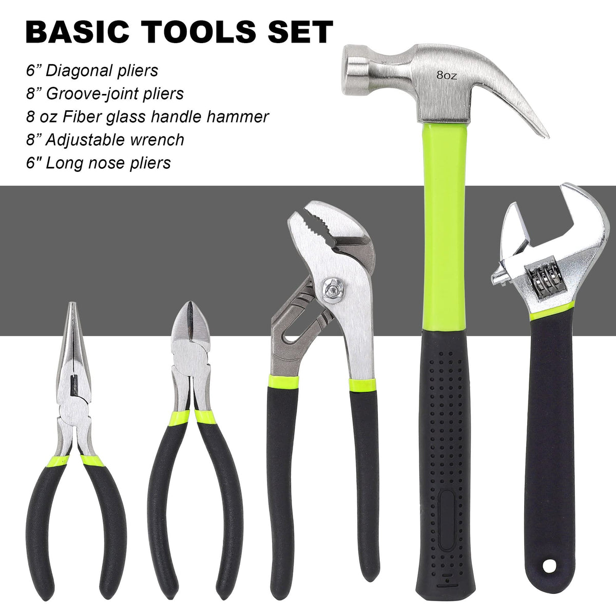 215-Piece Home Repairing Tool Set with 12-Inch Bag P1008