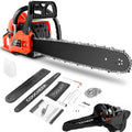 62CC 20 Inch 2-Cycle Gas Chainsaw with Carrying Bag P563