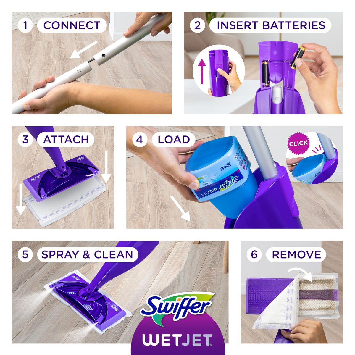 Spray Mop Cleaner Starter Kit Y58035