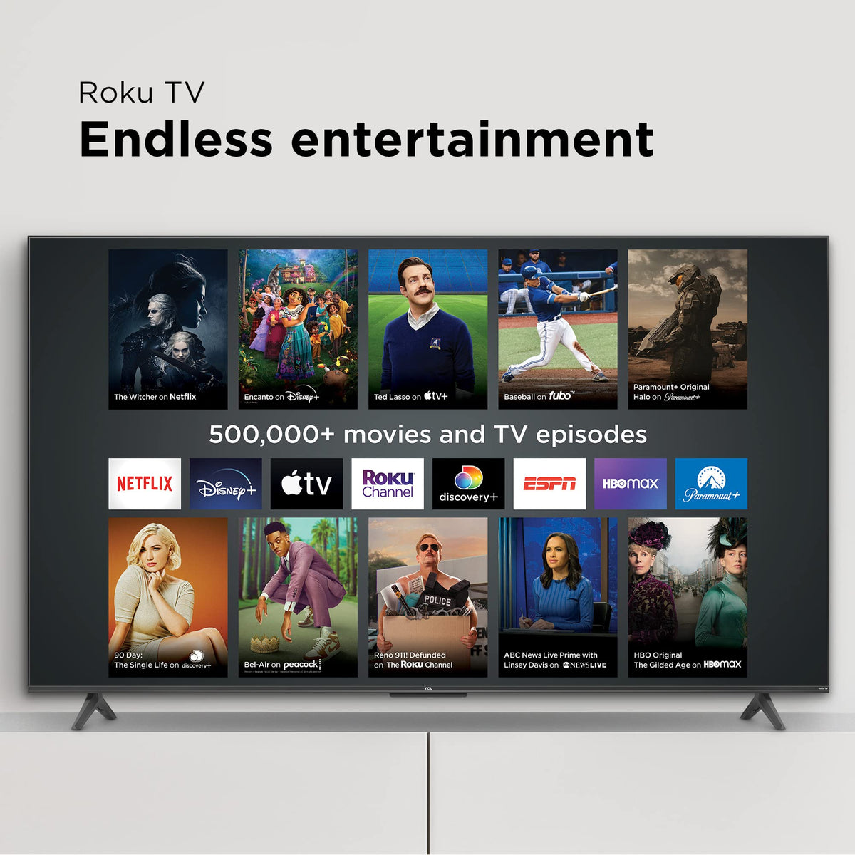 55" 4K UHD HDR Smart TV U108