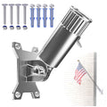 Flag Pole Holder, 316 Stainless Steel, 180° Adjustable Q5816