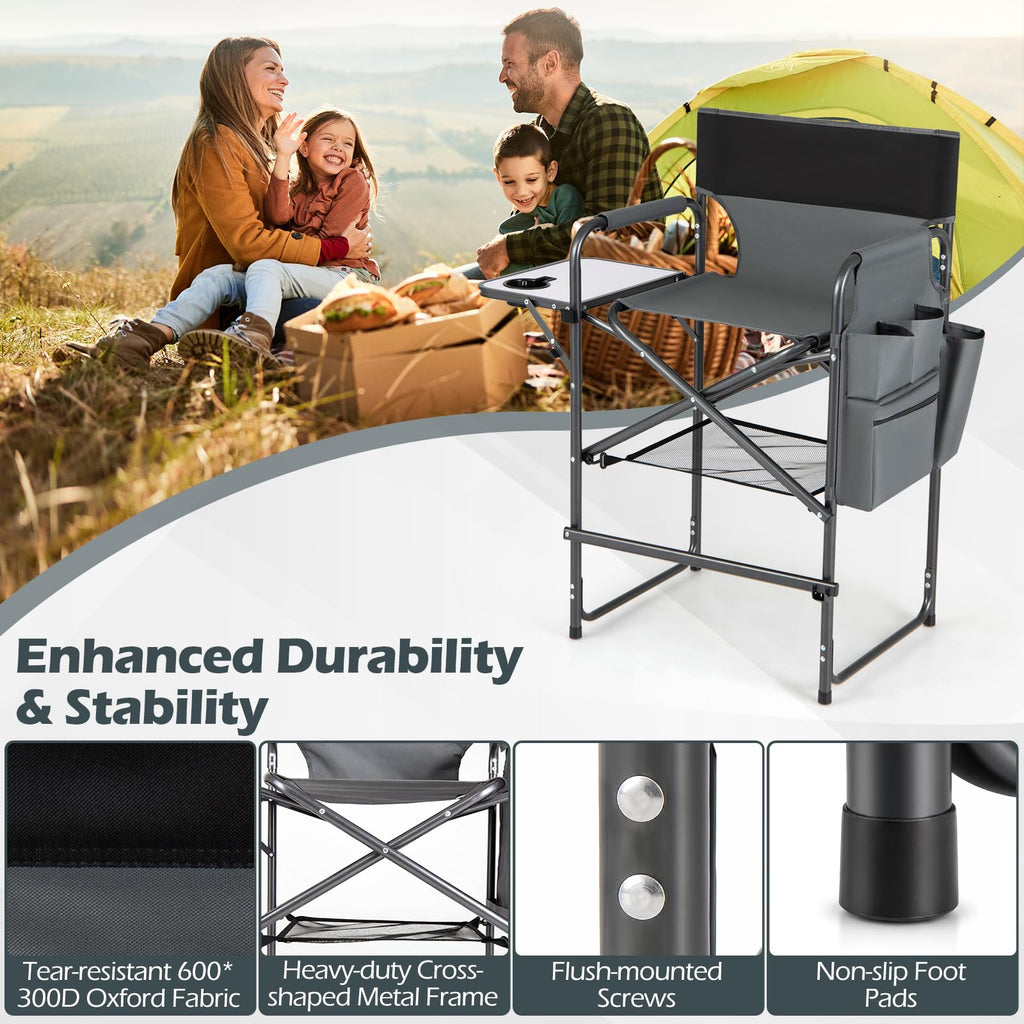 Folding Tall Director Chair L97224