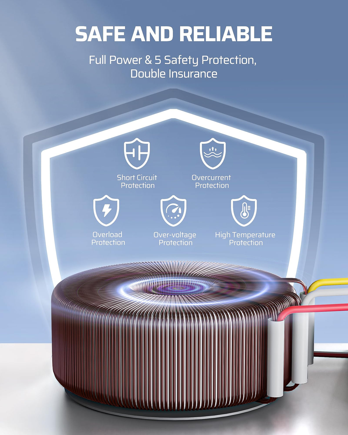 200W Low Voltage Landscape Transformer U86134