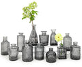 Glass Bud Vases Set of 12 K635