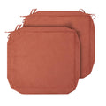 Water Repellent Cushion Cover 2 Pack 24x22x4 Inch G506