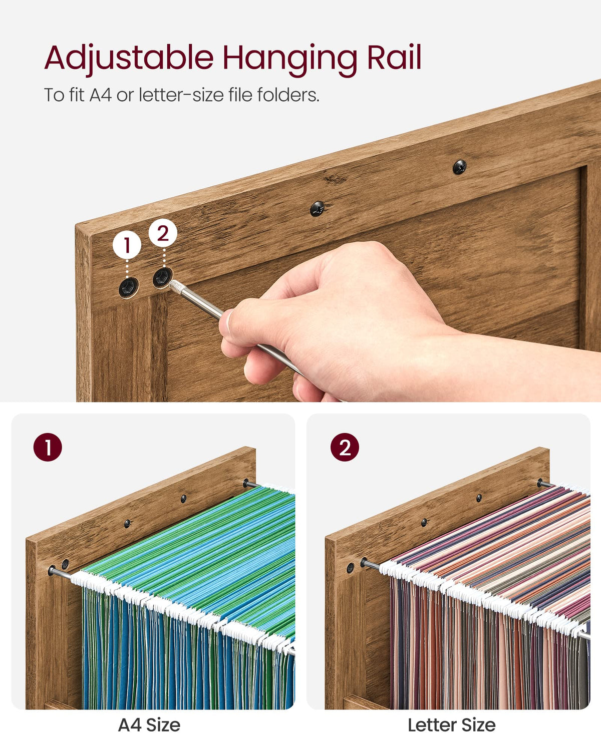 File Cabinet with 2 Drawers Y698708