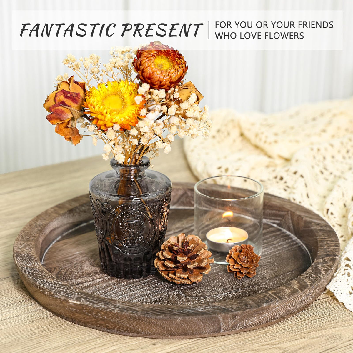 Glass Bud Vases Set of 12 K635