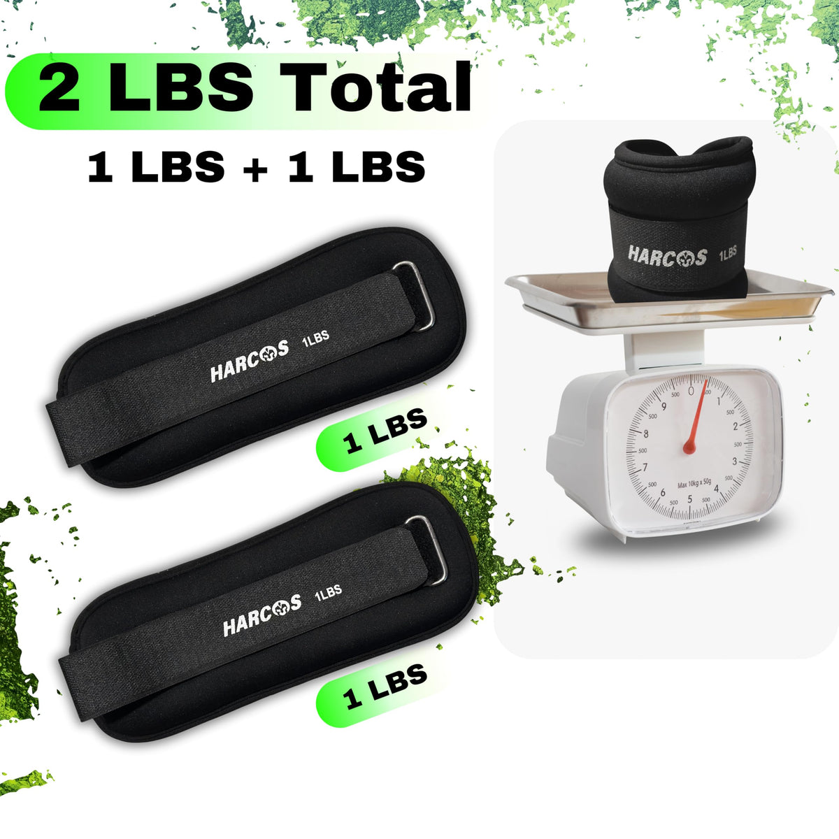 Adjustable Neoprene Ankle & Wrist Weights U50996
