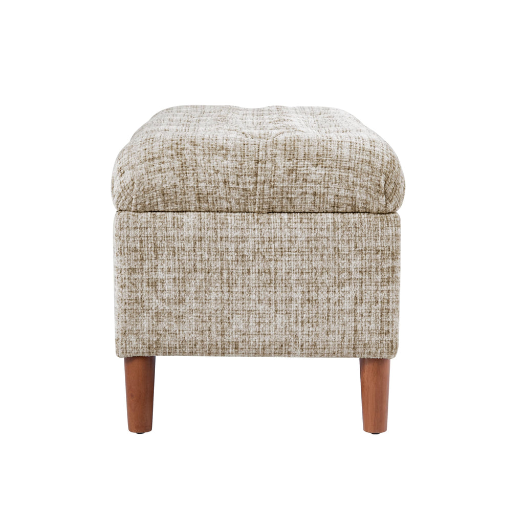 40" Button Tufted Storage Bench J99355