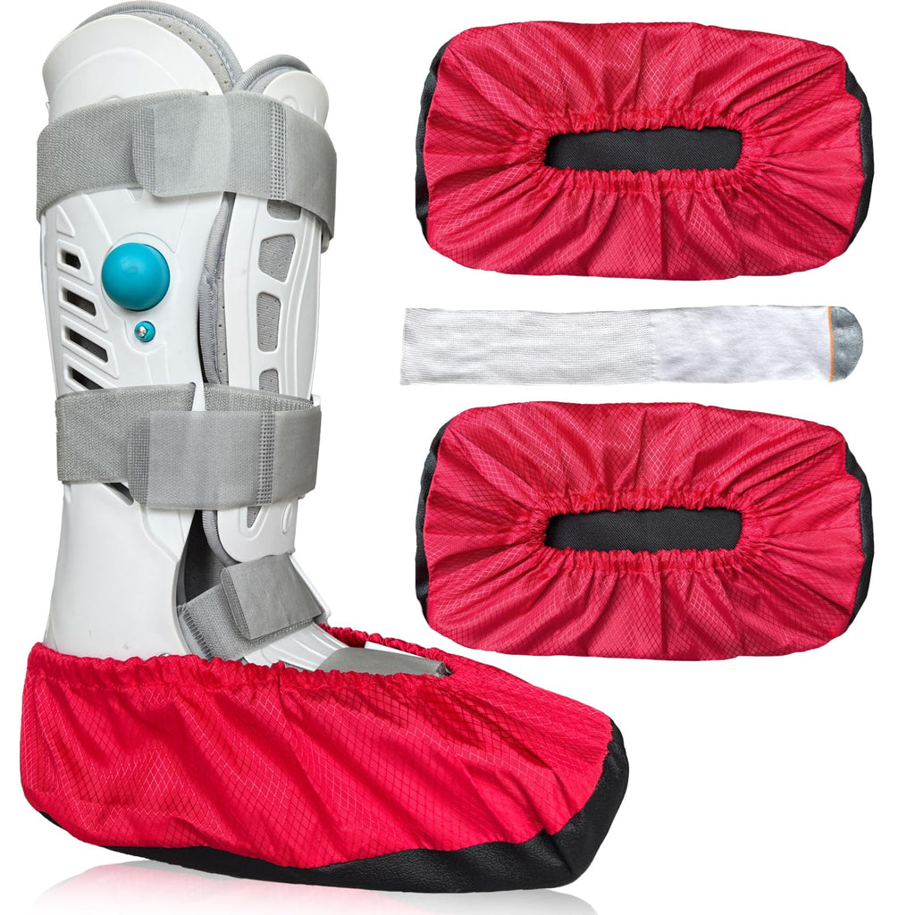 Walking Boot Covers 2 pcs Waterproof Anti-slip Washable Large Y99442
