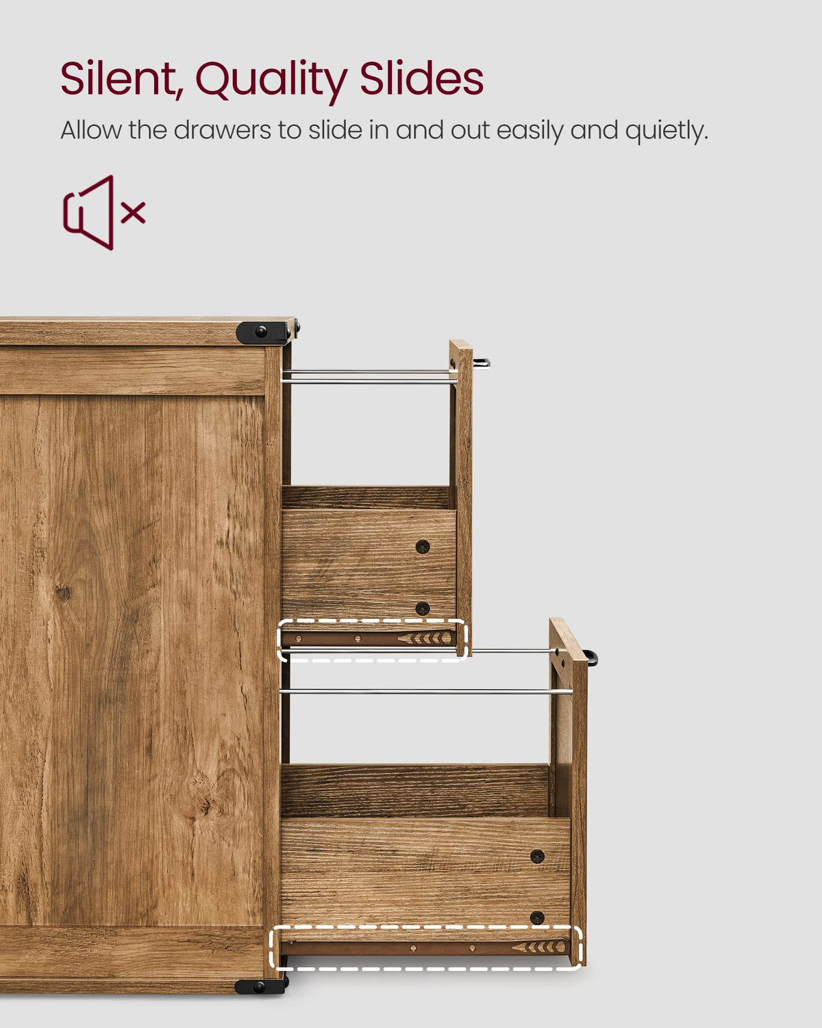 File Cabinet with 2 Drawers Y698708