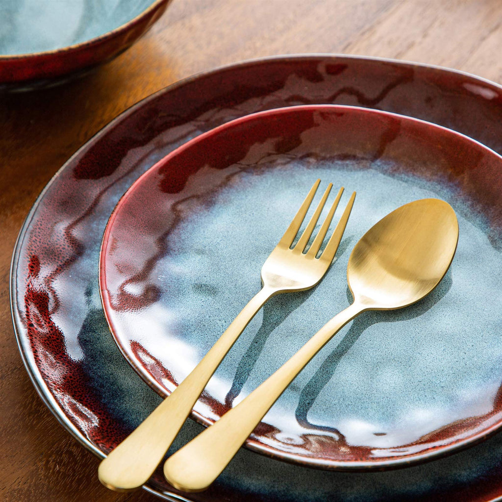 Ceramic 12-Piece Stoneware Dinner Set B7109
