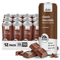 High Protein Milk Shake Classic Chocolate 12 Cans 11 fl oz R755