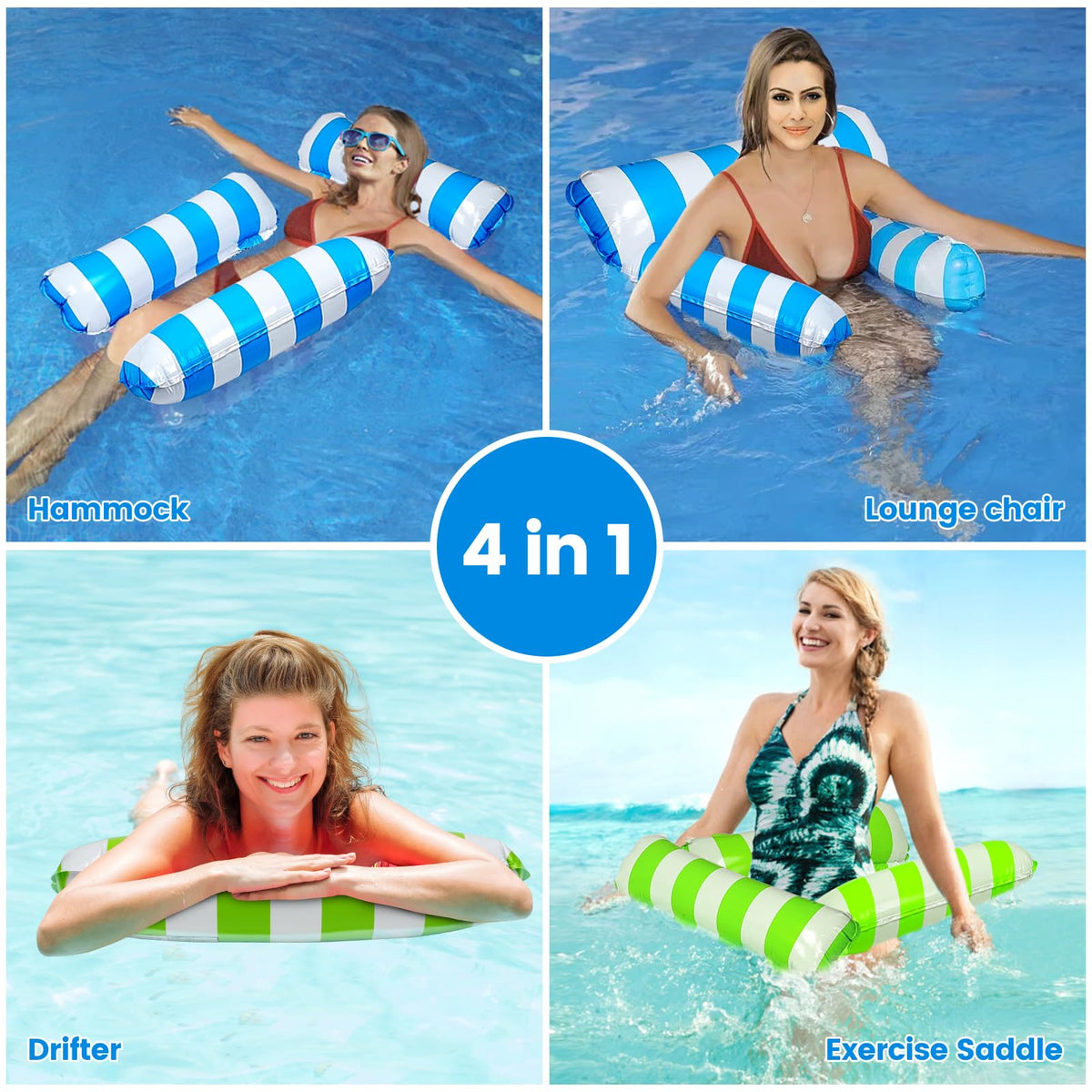 2 Pack Inflatable Pool Floats Y24214