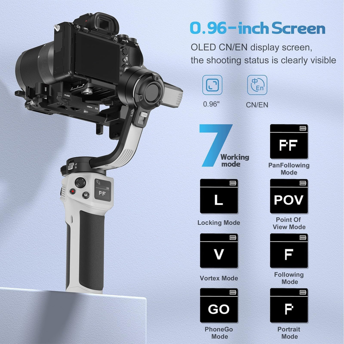 3-Axis Gimbal Stabilizer D790