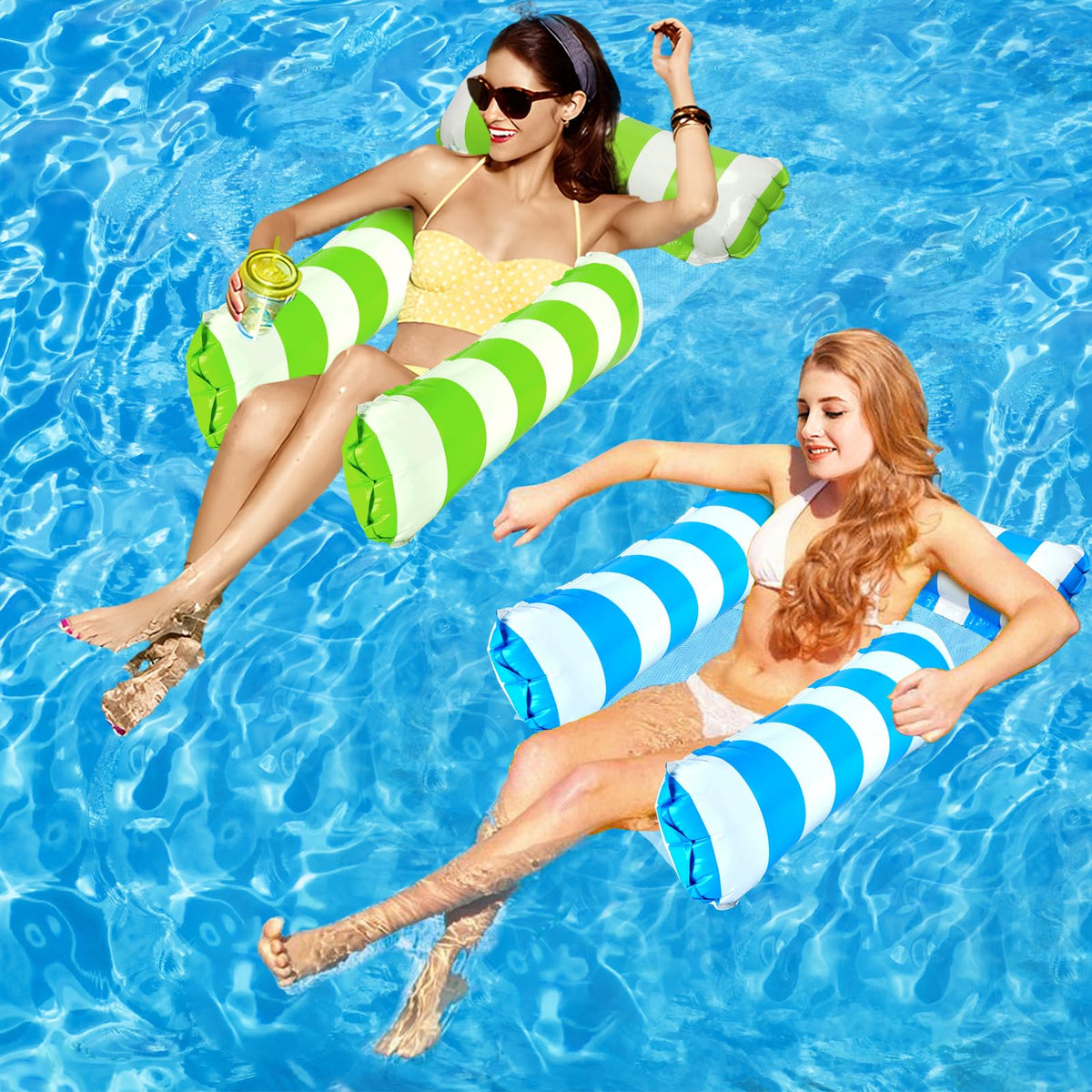 2 Pack Inflatable Pool Floats Y24214