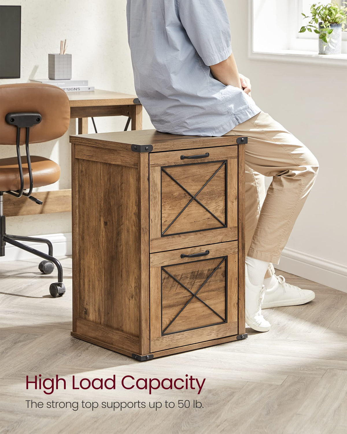 File Cabinet with 2 Drawers Y698708