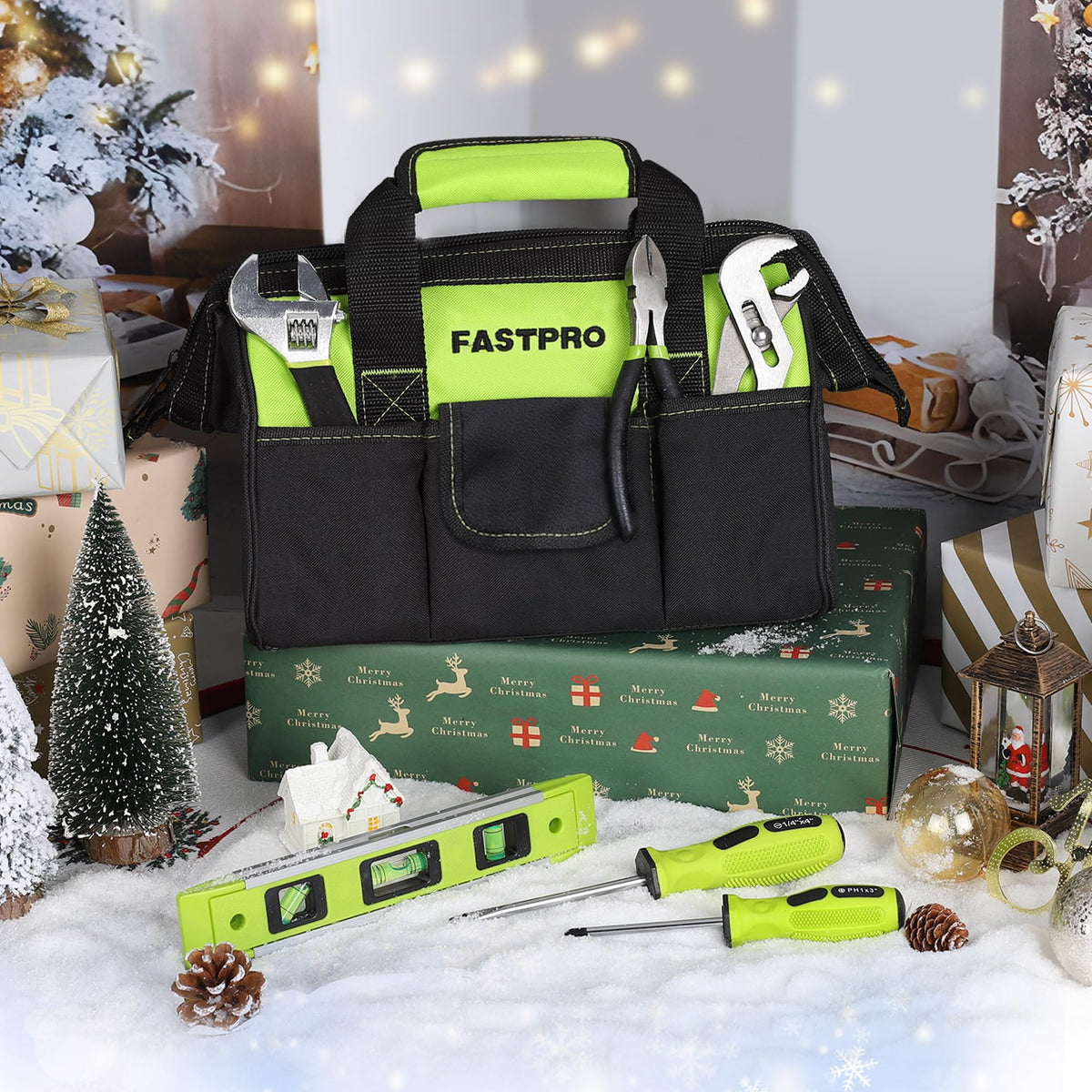 215-Piece Home Repairing Tool Set with 12-Inch Bag P1008