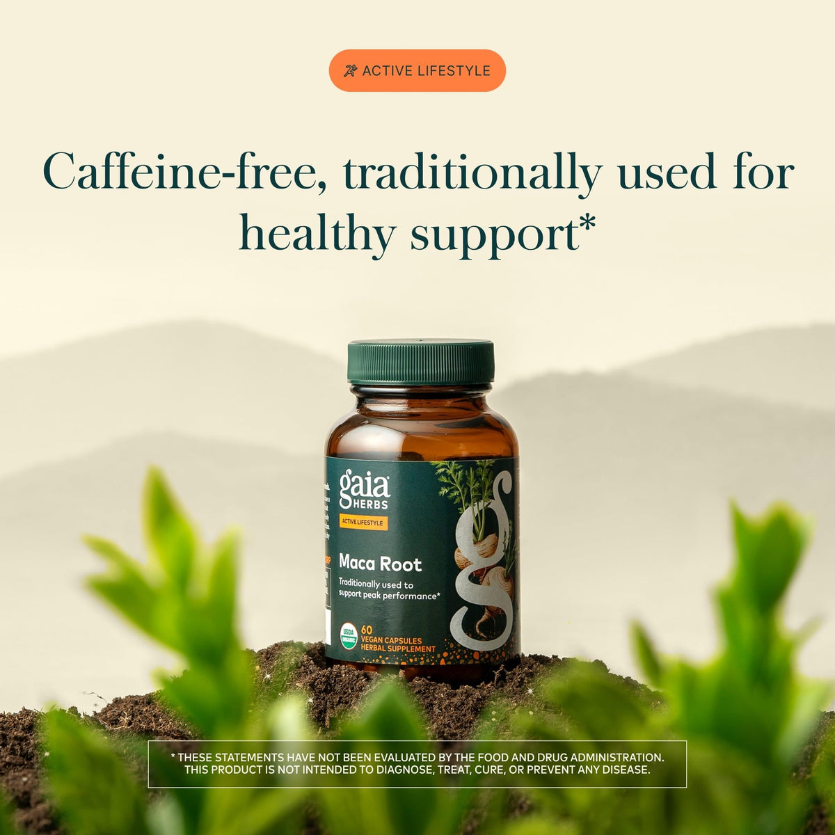 Maca Root 60 Vegan Capsules Y353661