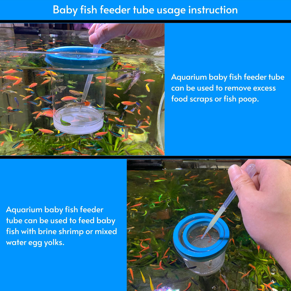Breeder Box for Fish Tank Isolation Aquarium Separator Hatchery Incubator E369699