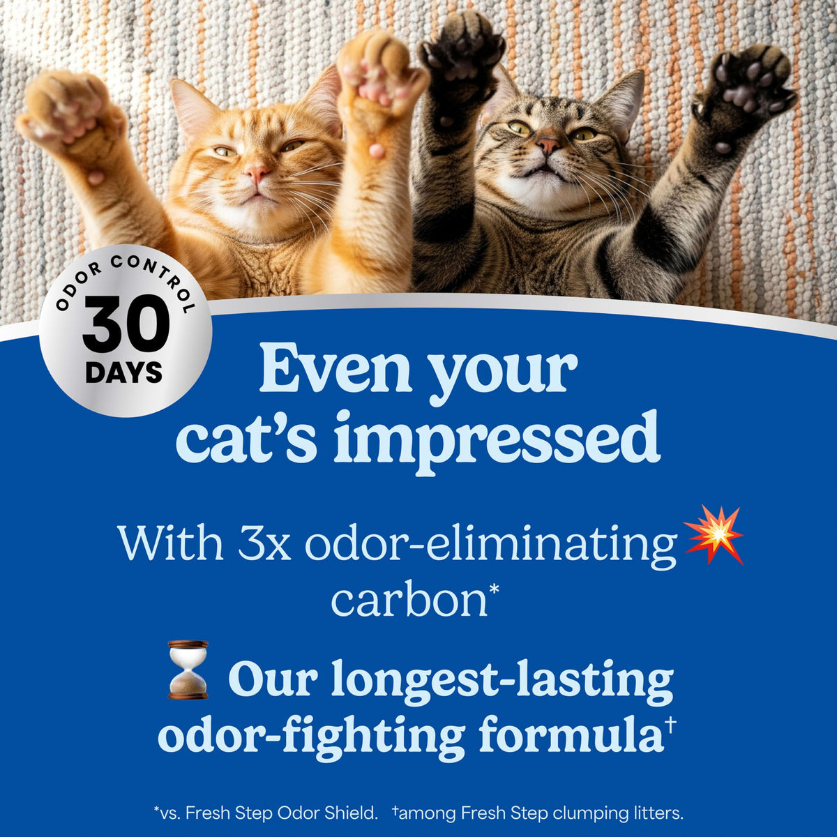 Clumping Multi Cat Litter with Carbon, 22 lb. B653