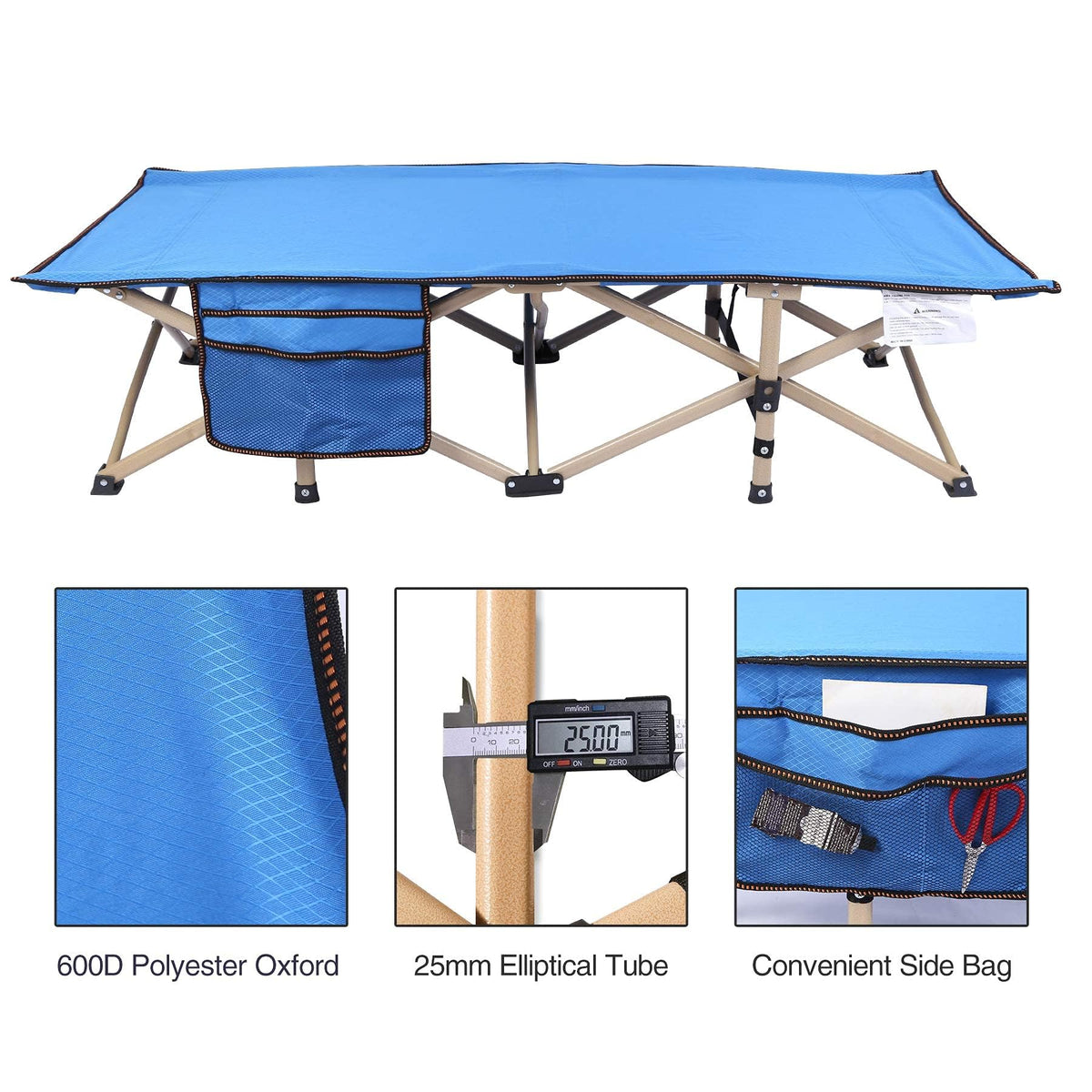 Kids Cot with Carry Bag V470