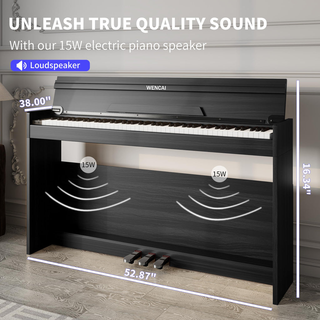 88 Keys Fully Weighted Digital Piano Keyboard L6392